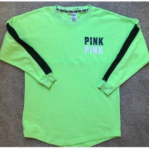 PINK Victoria Secret neon L/S shirt XS